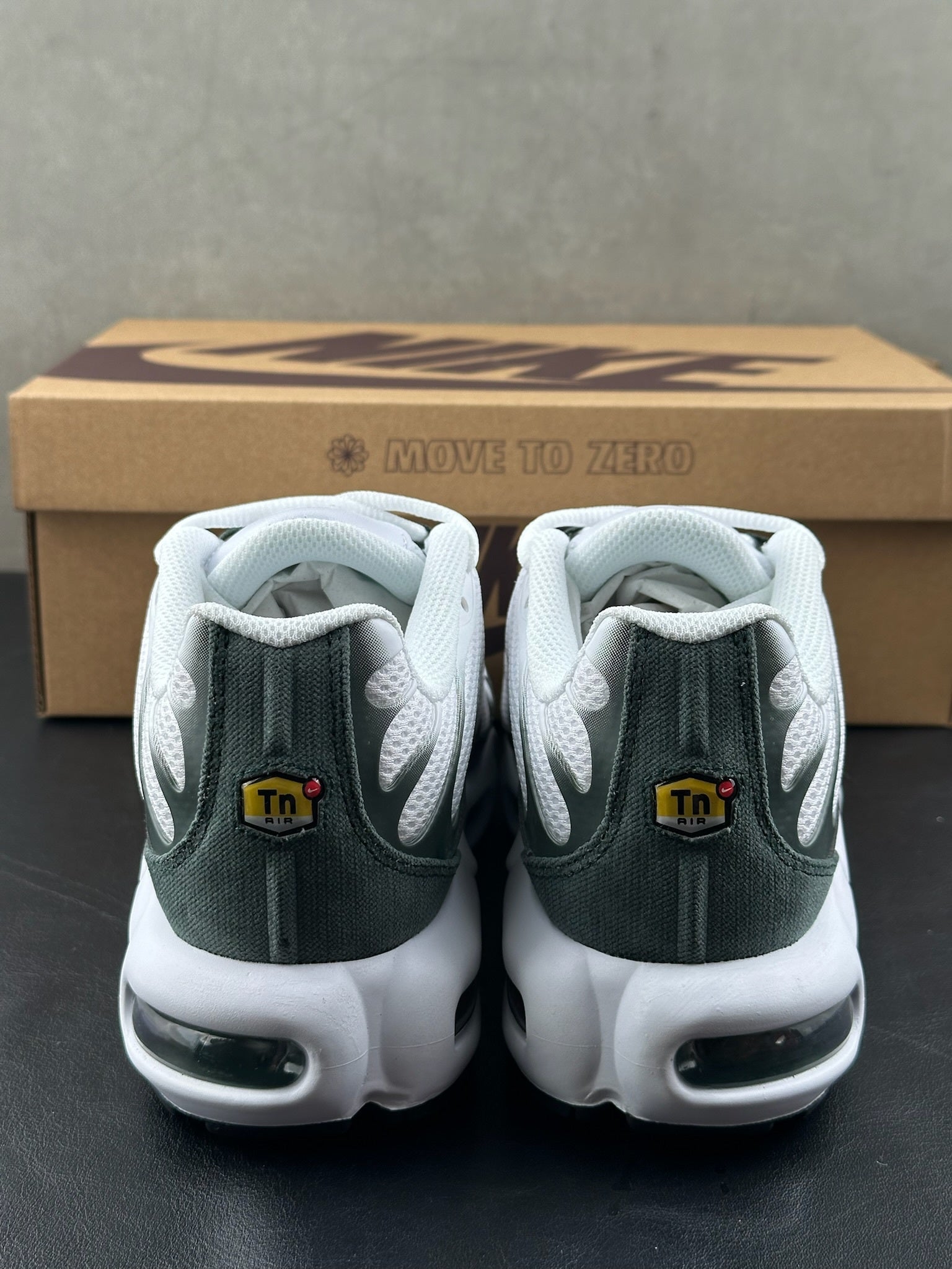 Nike Air Max Plus Premium 'White Vintage Green'